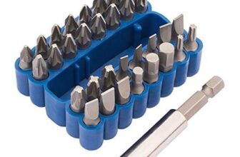 Draper 33 Piece Magnetic Bit Holder Set 25 Mm 1/4 Metric Screwdriver Kit