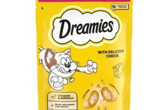 Dreamies Cat Treat Biscuits 200g – Cheese Flavour