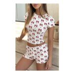 Dreamy Pyjama Shorts with Bow