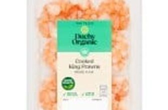 Duchy Organic Cooked King Prawns 150g