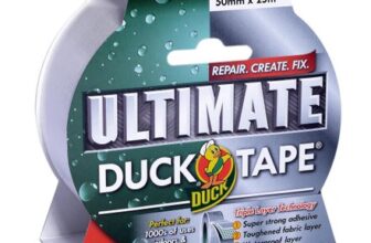 Duck Tape Ultimate Cloth Tape White 50mm X 25m