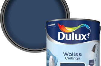 Dulux Walls & Ceilings Silk Emulsion Paint – Sapphire Salute – 2.5L
