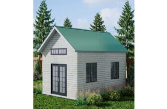 Durable Steel Corrugated Panels Roof Sheets Set of 12