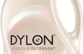 Dylon Light and White Detergent (30 WL), Liquid Laundry Detergent for all light-coloured and white clothes, Washing Detergent to Protect all light colours and Renew Fibres