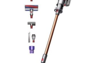 Dyson V10 Absolute Cordless Vacuum Cleaner – Nickel / Yellow
