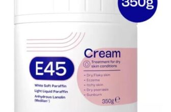 E45 Moisturiser Cream for Dry Skin & Eczema- 350g