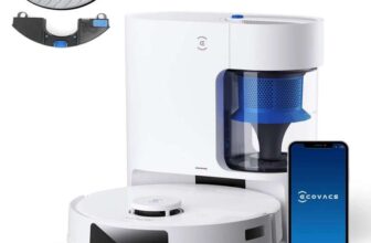 ECOVACS DEEBOT N20 PLUS Robot Vacuum with mop ( Bagless PureCyclone Self-Empty Station / LDS Navigation ) w/code