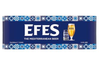 EFES The Mediterranean Beer 10x330ml – Clubcard price
