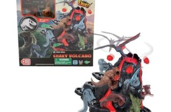 EPOCH Games 7509 Jurassic World Shaky Volcano Action Game