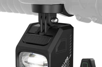 EVO 1100 Underneath Mounted Bike Light – USB-C Rechargeable LED IPX6 Waterproof, Black