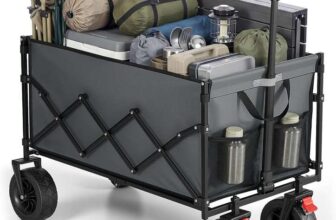 EXCLUSIVESongmics 200L Foldable Camping Trolley W/Code