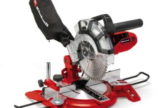 Einhell Compound Mitre Saw 1600W, 5000rpm Cutting Speed, /-45 Mitre