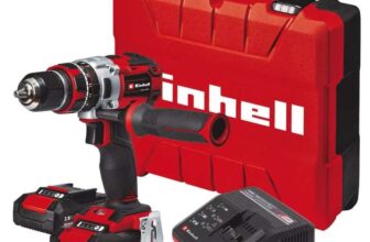 Einhell TE-CD 18 Li-i BL 18V 2 x 2.0Ah Li-Ion Power X-Change Brushless Cordless Combi Drill – W/Code (ScrewFix Rewards) – Free C&C