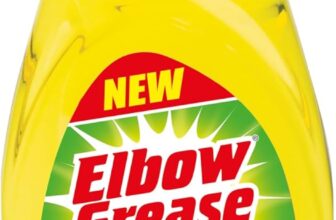 Elbow Grease Washing Up Liquid Power Degreaser – Soap for Hand Washing Dishes, Pots, Pans & Glasses (Lemon, 600ml)