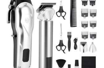 Electric Hair Clipper Set for Men, Beard and Nose Trimmer