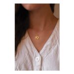 Elk & Bloom Chunky 18K Gold Globe Earth Necklace