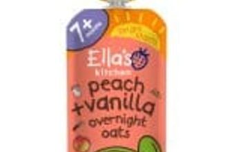 Ellas Kitchen Peach & Vanilla Oats 7 Months100g