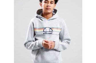 Ellesse Kids Alemto Hoodie Grey Marl
