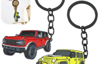 Embhlitfe 2 Pcs Keychain Compatible with Off Road Vehicle,Off Road Vehicle Key Pendant,Keychains Personalized Keyring Key Chain Accessories Charm, Gift for Valentines Day, Birthday, Easter
