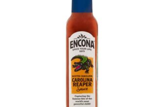 Encona Taste Explorers Carolina Reaper Chilli / West Indian Extra Hot Pepper Sauce 142ml (Nectar Price)