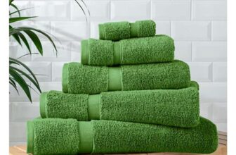 English Ivy Super-Soft Cotton Towel & Bath Mat Range e.g Face Cloth 75p – Bath Towel £4.50 Free C&C