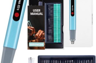 Engraving Pen, Upgrade 30000RPM Adjustable Engraver Pen Tool, Cordless Engraver Pen USB Rechargeable for Metal, Wood, Glass, Plastic & All Materials, Cool Christmas Gift Ideas, Craft Kits for Adults