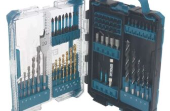 Erbauer Multi-Material Drill & Screwdriver Bit Set 69 Pieces (free cc)