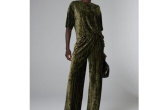 Et Vous Green Co Ord Trousers – Large