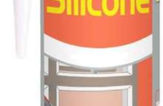 Everbuild General Purpose Silicone Sealant – Waterproof – Suitable for Interior and Exterior Use – Clear – 280ml