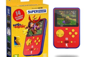 Evercade Rare Super Pocket Games Console 14 Pre Loaded Games – w/Code