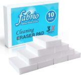 FABRIO Cleaning Eraser Sponges – Pack of 10 (3 x Denser) – Sold by ANSIO Direct FBA