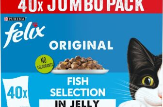 FELIX Original Fish Selection in Jelly Wet Cat Food 40x85g