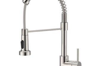 FORIOUS Spring Kitchen Sink Mixer Tap