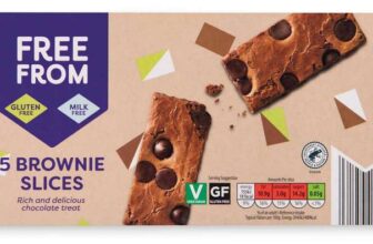 FREE FROM Gluten Free Brownies / Angel Slices – 5 Pack