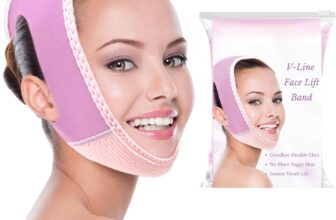 Face Slimming Chin Strap Adjustable Jawline Support Strap for Double Chin Care, Comfortable Breathable V Line Face Band for Women