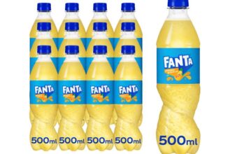 Fanta Pineapple & Grapefruit 12 x 500ml BBE 30.04.26