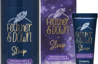 Feather & Down Calming Touch Bundle Magnesium & Passionflower Dream Mist (200ml) Pulse Point Rollerball (15ml) Sleep Aid & On-the-Go Stress Relief Aromatherapy Duo