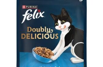 Felix Doubly Delicious Salmon & Vegetables Dry Cat Food