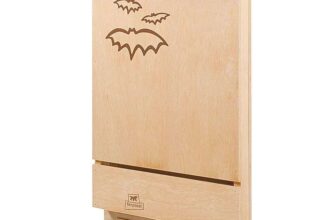 Ferplast House for Bats BAT HOUSE FSC Wooden Bat Box, Natural and Ecological Protection from Mosquitos and Insects