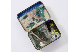 Fighter Plane Construction Kit Tin