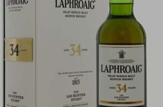 Final Laphroaig 34 yr old Ian Hunter Book 5 Single Malt Whisky 70cl 45.5%