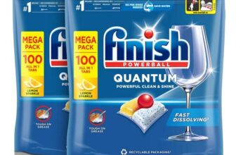 Finish Powerball Quantum Dishwasher Tablets, 2 x 100 Pack – Instore