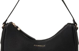 Fiorelli Womens Blake Shoulder Bag, Stylish Handbag with Silver Hardware