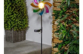 Firefly Solar Light Co Wind Spinner Stake Light – Multicolour