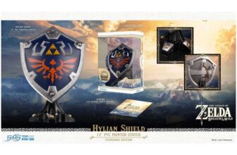 First 4 Figures Legend of Zelda Breath of the Wild PVC Statue Hylian Shield Standard Edition 29 cm