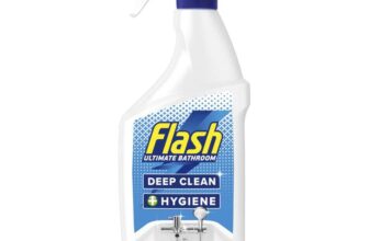 Flash bathroom antibacterial spray 800ml x 3 – £4.65-£3.95 max S&S