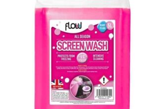 Flow Pink 5L Ready To Use Screen Wash