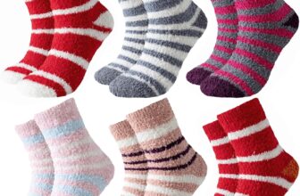 Fluffy Socks for Women, Fluffy Sock Womens, Soft Cosy Slipper Socks for Women, Womens Winter Warm Fuzzy Bed Socks