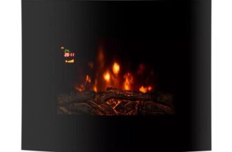 Focal Point Lexington 1.8kW Wall-Mounted Fire (H)52cm (W)66cm (D)11.4cm