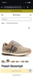 Fossil Seventy8 Trainers Mens Trainers sizes 6 to 12